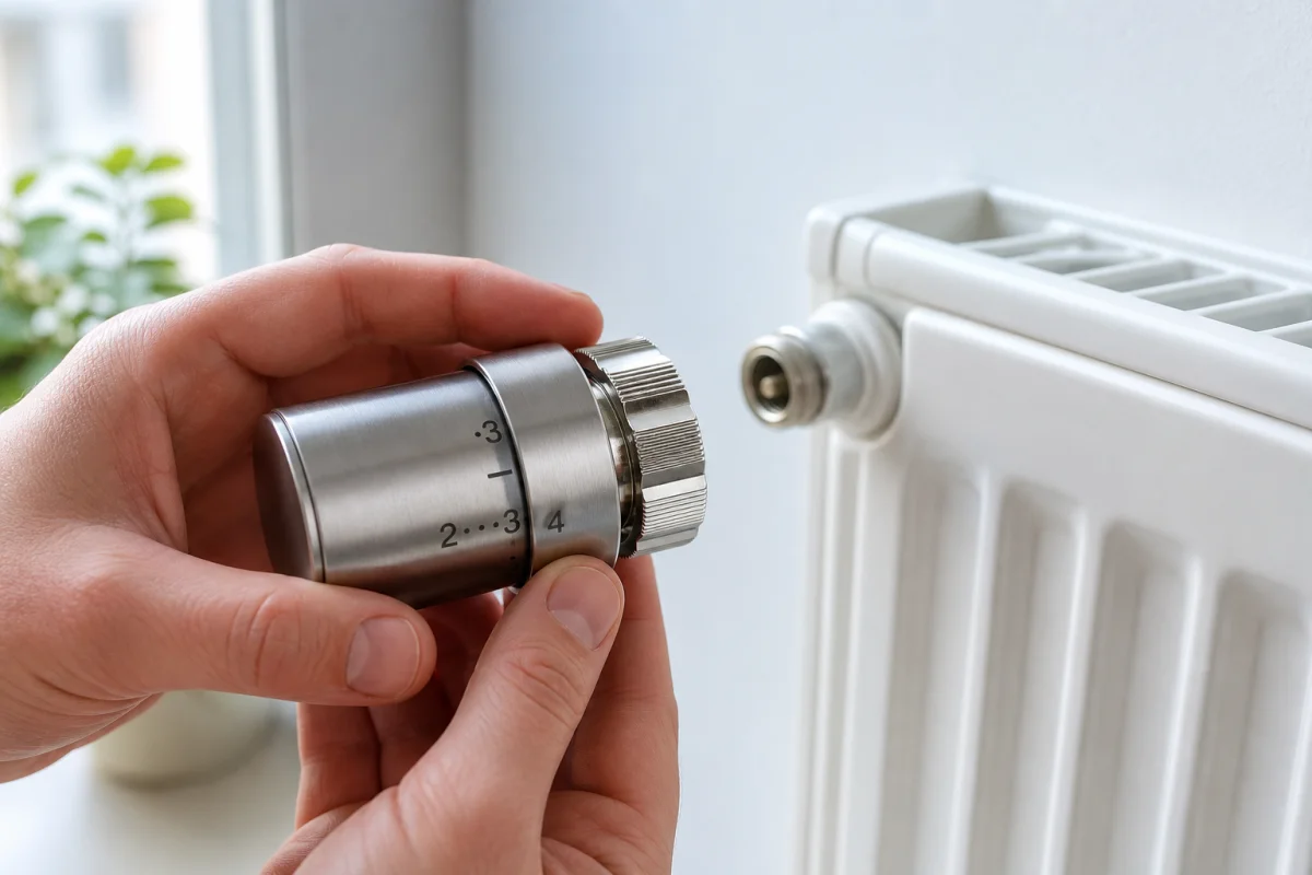 changement tete thermostatique