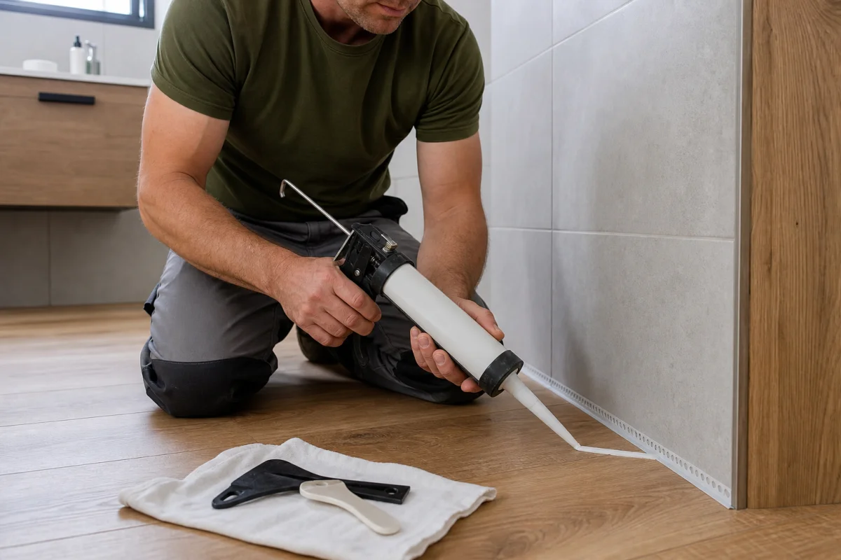 étanchéité salle de bain sur plancher bois