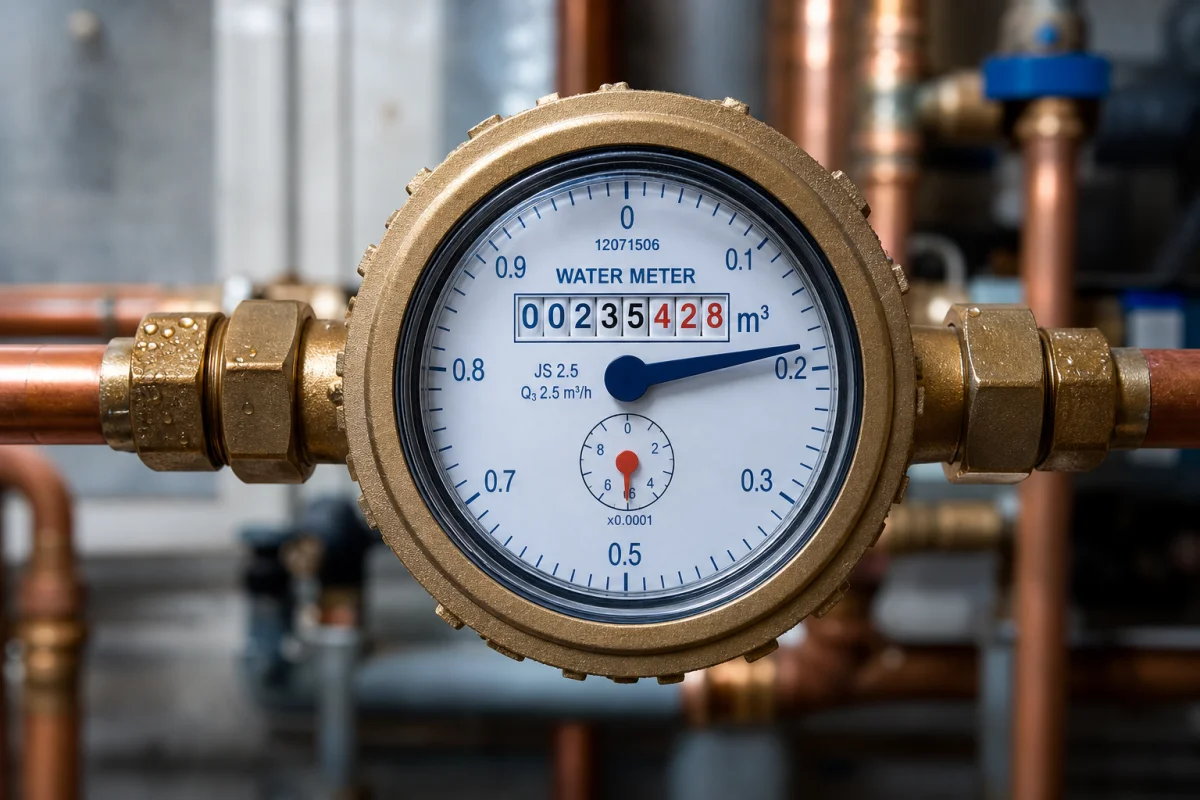 un compteur d'eau peut il tourner sans fuite