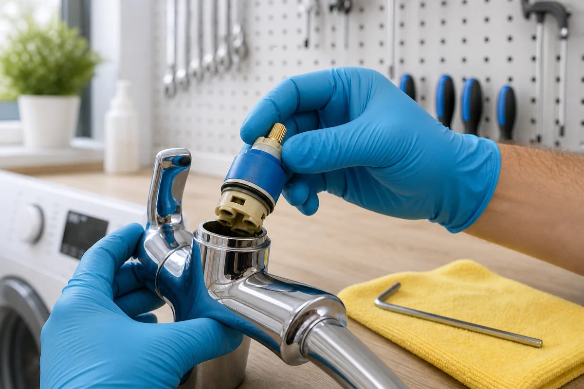 comment démonter un robinet mitigeur