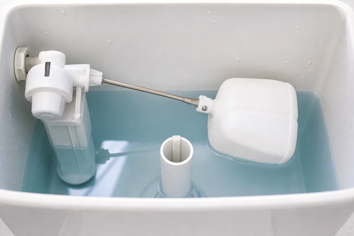 chasse d'eau qui ne se remplit pas vite