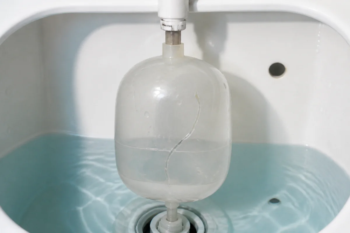 flotteur chasse d'eau ne remonte pas