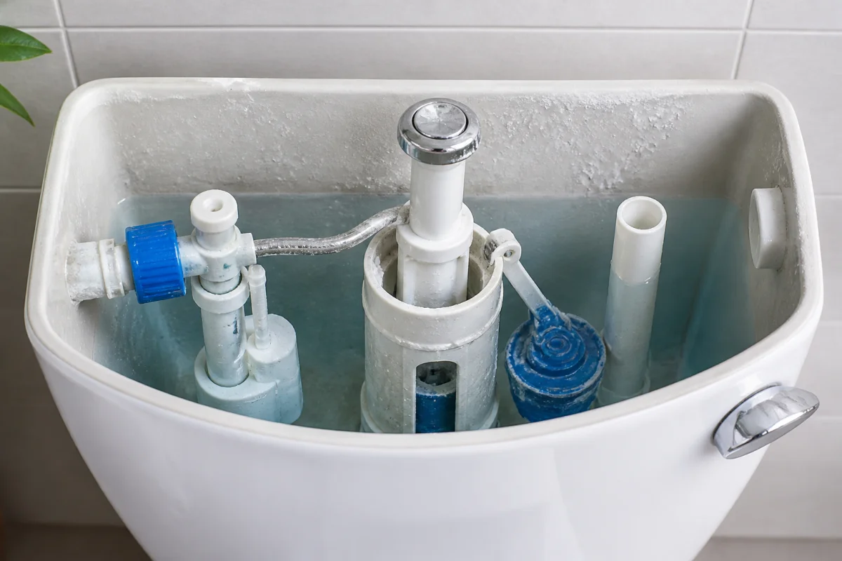 nettoyer chasse d'eau