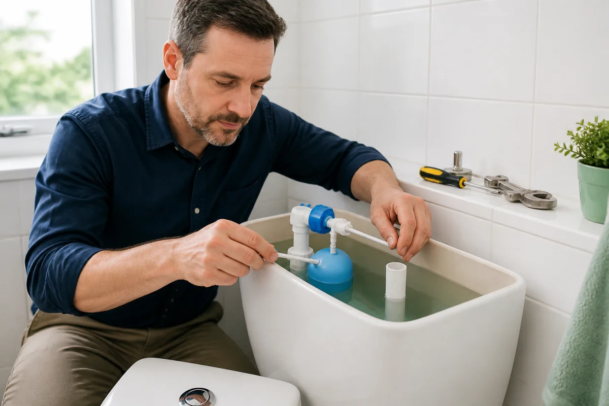 réglage chasse d'eau grohe