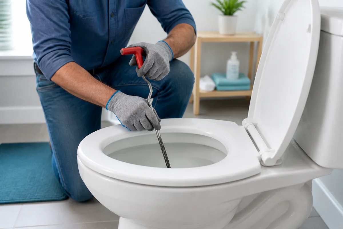 Comment déboucher des toilettes efficacement
