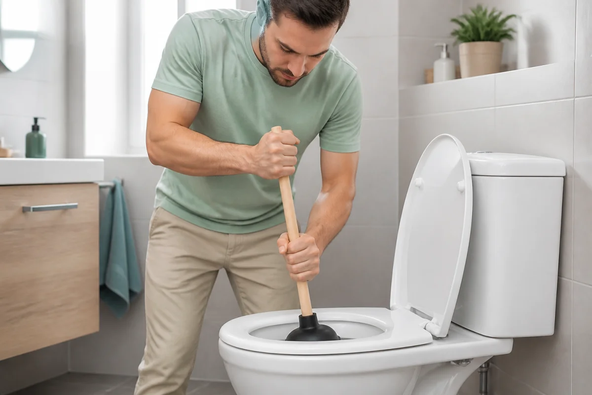 Comment déboucher des toilettes efficacement