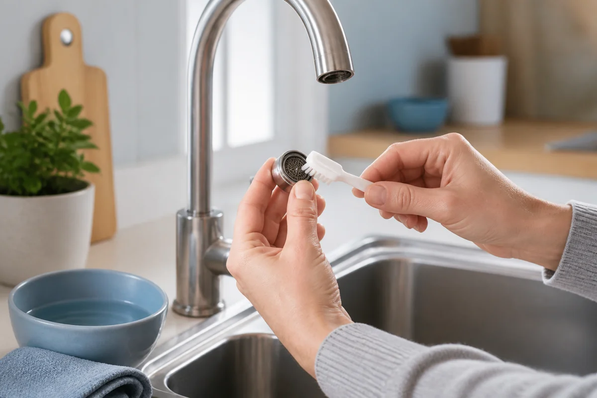 Comment déboucher un robinet qui coule mal
