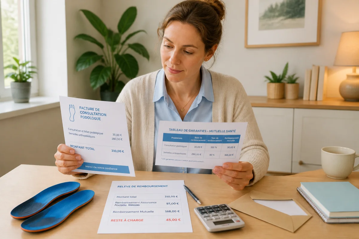 Remboursement consultation podologue comprendre la prise en charge et le reste à charge
